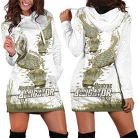 Everglades Florida Alligators Hoodie Dress Alcatraz Est 2025 - Wonder Print Shop