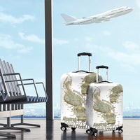 Everglades Florida Alligators Luggage Cover Alcatraz Est 2025 - Wonder Print Shop