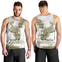 Everglades Florida Alligators Men Tank Top Alcatraz Est 2025 - Wonder Print Shop
