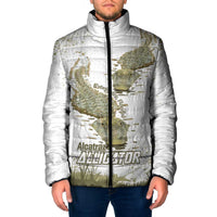 Everglades Florida Alligators Padded Jacket Alcatraz Est 2025 - Wonder Print Shop