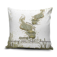 Everglades Florida Alligators Pillow Cover Alcatraz Est 2025 - Wonder Print Shop
