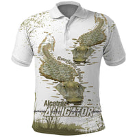 Everglades Florida Alligators Polo Shirt Alcatraz Est 2025 - Wonder Print Shop