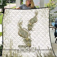 Everglades Florida Alligators Quilt Alcatraz Est 2025 - Wonder Print Shop