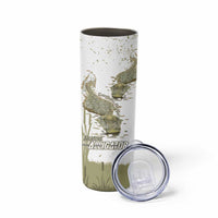 Everglades Florida Alligators Skinny Tumbler Alcatraz Est 2025 - Wonder Print Shop