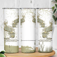 Everglades Florida Alligators Skinny Tumbler Alcatraz Est 2025 - Wonder Print Shop