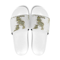 Everglades Florida Alligators Slide Sandals Alcatraz Est 2025 - Wonder Print Shop