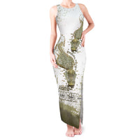 Everglades Florida Alligators Tank Maxi Dress Alcatraz Est 2025 - Wonder Print Shop