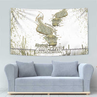 Everglades Florida Alligators Tapestry Alcatraz Est 2025 - Wonder Print Shop