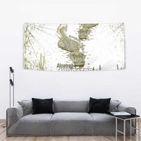 Everglades Florida Alligators Tapestry Alcatraz Est 2025 - Wonder Print Shop