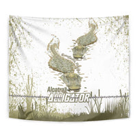 Everglades Florida Alligators Tapestry Alcatraz Est 2025 - Wonder Print Shop