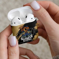 Alligator Alcatraz AirPods Case Gator and Python Restricted Area - Wonder Print Shop