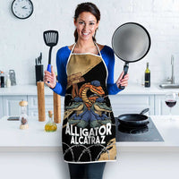 Alligator Alcatraz Apron Gator and Python Restricted Area - Wonder Print Shop