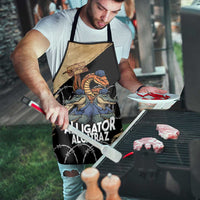 Alligator Alcatraz Apron Gator and Python Restricted Area - Wonder Print Shop