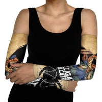 Alligator Alcatraz Arm Sleeves Gator and Python Restricted Area - Wonder Print Shop