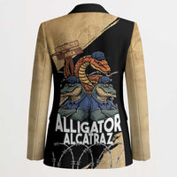 Alligator Alcatraz Blazer Gator and Python Restricted Area - Wonder Print Shop