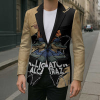 Alligator Alcatraz Blazer Gator and Python Restricted Area - Wonder Print Shop