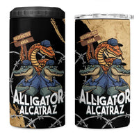 Alligator Alcatraz 4 in 1 Can Cooler Tumbler Gator and Python Restricted Area - Wonder Print Shop