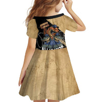 Alligator Alcatraz Family Matching Mermaid Dress and Hawaiian Shirt Gator and Python Restricted Area - Wonder Print Shop