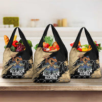 Alligator Alcatraz Grocery Bag Gator and Python Restricted Area - Wonder Print Shop