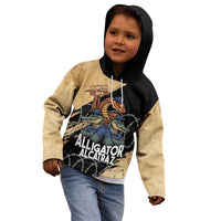 Alligator Alcatraz Kid Hoodie Gator and Python Restricted Area - Wonder Print Shop