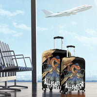 Alligator Alcatraz Luggage Cover Gator and Python Restricted Area - Wonder Print Shop