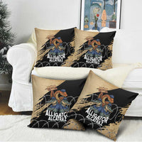 Alligator Alcatraz Pillow Cover Gator and Python Restricted Area - Wonder Print Shop