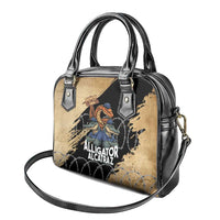 Alligator Alcatraz Shoulder Handbag Gator and Python Restricted Area - Wonder Print Shop