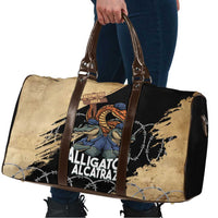Alligator Alcatraz Travel Bag Gator and Python Restricted Area - Wonder Print Shop