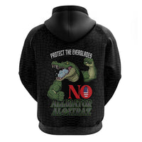 Protect The Everglades Hoodie Gator No Alligator Alcatraz - Wonder Print Shop