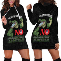 Protect The Everglades Hoodie Dress Gator No Alligator Alcatraz - Wonder Print Shop
