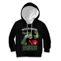 Protect The Everglades Kid Hoodie Gator No Alligator Alcatraz - Wonder Print Shop