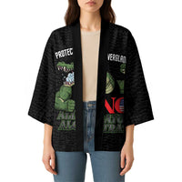 Protect The Everglades Kimono Gator No Alligator Alcatraz - Wonder Print Shop