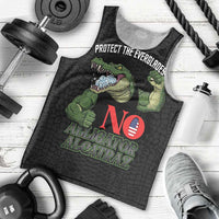Protect The Everglades Men Tank Top Gator No Alligator Alcatraz - Wonder Print Shop