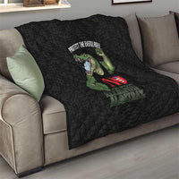 Protect The Everglades Quilt Gator No Alligator Alcatraz - Wonder Print Shop