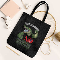 Protect The Everglades Tote Bag Gator No Alligator Alcatraz - Wonder Print Shop