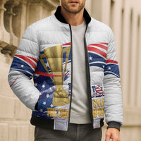 United States Soccer Bomber Puffer Jacket 2025 USA Champions - Wonder Print Shop