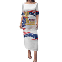 Personalized United States Soccer Family Matching Puletasi and Hawaiian Shirt 2025 USA Champions - Wonder Print Shop