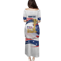 Personalized United States Soccer Family Matching Puletasi and Hawaiian Shirt 2025 USA Champions - Wonder Print Shop