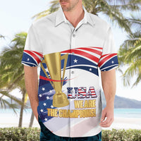 Personalized United States Soccer Hawaiian Shirt 2025 USA Champions - Wonder Print Shop