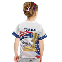 Personalized United States Soccer Kid T Shirt 2025 USA Champions - Wonder Print Shop
