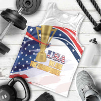 Personalized United States Soccer Men Tank Top 2025 USA Champions - Wonder Print Shop