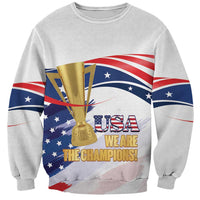 Personalized United States Soccer Sweatshirt 2025 USA Champions - Wonder Print Shop