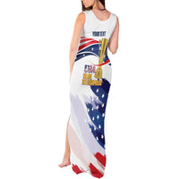 Personalized United States Soccer Tank Maxi Dress 2025 USA Champions - Wonder Print Shop