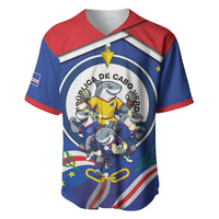 Cape Verde 2026 Football Baseball Jersey Orgulho Tubaroes Azuis Make History