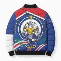Cape Verde 2026 Football Bomber Puffer Jacket Orgulho Tubaroes Azuis Make History