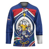 Cape Verde 2026 Football Hockey Jersey Orgulho Tubaroes Azuis Make History