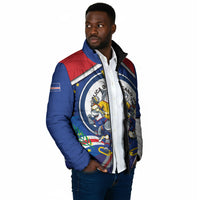 Cape Verde 2026 Football Padded Jacket Orgulho Tubaroes Azuis Make History