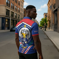 Cape Verde 2026 Football Zipper Polo Shirt Orgulho Tubaroes Azuis Make History