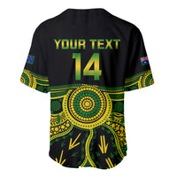 Personalised Australia Soccer Baseball Jersey Aboriginal Go Matildas 2023 World Cup - Wonder Print Shop