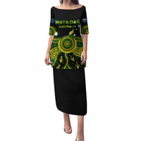 Personalised Australia Soccer Puletasi Aboriginal Go Matildas 2023 World Cup - Wonder Print Shop